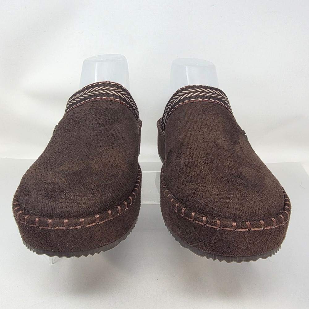 Skechers BOBS Keep It Cozy Women 9.5 114560 Chocolate Brown Slipper Clog Exc - Picture 11 of 16